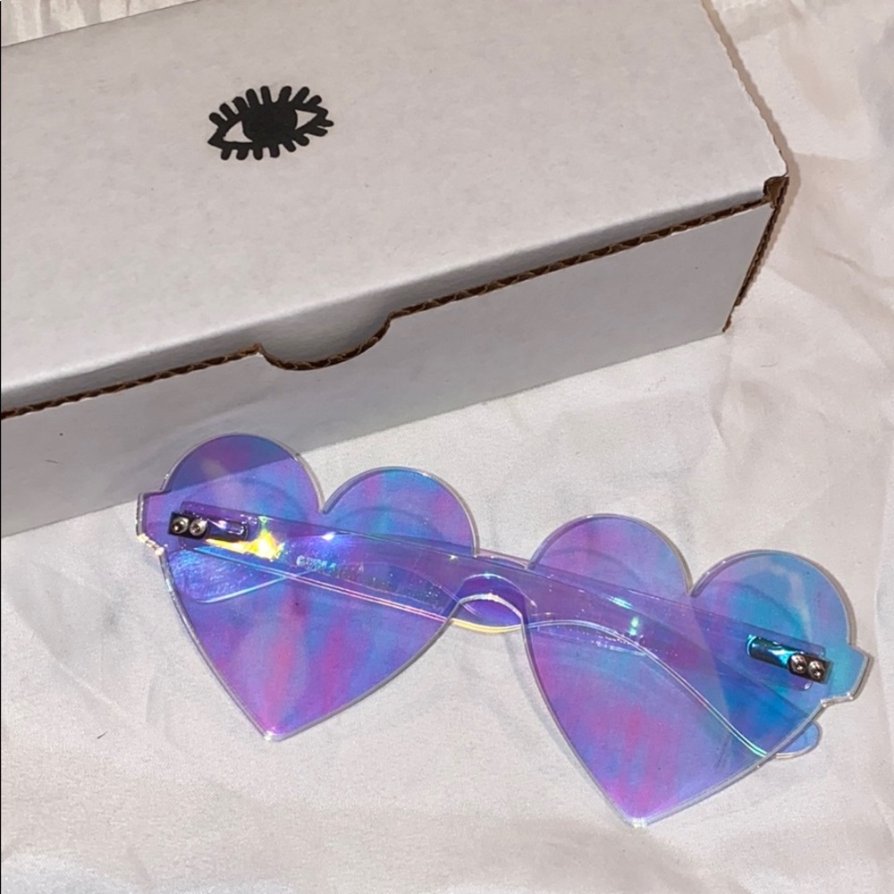 ISLYNYC IRIDESCENT RAVE GLASSES